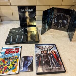 X-Men (2000) DVD Lenticular Slipcover + X-Men: The Last Stand Collector Tin Set